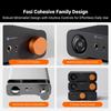 Fosi Audio ZH3 DAC Headphone Amplifier, AKM4493SEQ, XMOS XU316, PCM 768kHz, USB/Optical/Coaxial/RCA/12V Trigger, XLR/RCA/4.4mm/6.35mm, with
