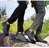 Men's and Women's Non-Slip Hiking Shoes - Plus Size, Autumn/Winter, Velvet-Lined