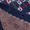 Gucci Sweaters Men's Blue V Neck Moderate 716334-XKCOZ-4804