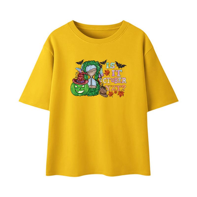 Patches For Clothes Pumpkin Bat Diy Accessory Arts Crafts Ironing Heat-Adhesive Transfer Clothes Appliqued Thermal Transfer