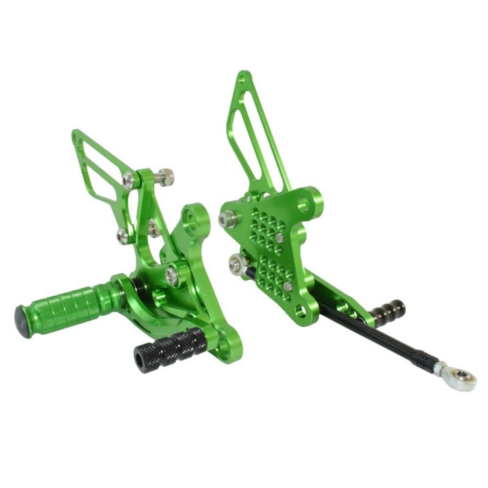 FIRECARP Bike Back Step Kit CNC 6061-T6 Aluminum Adjustable ZX-6R