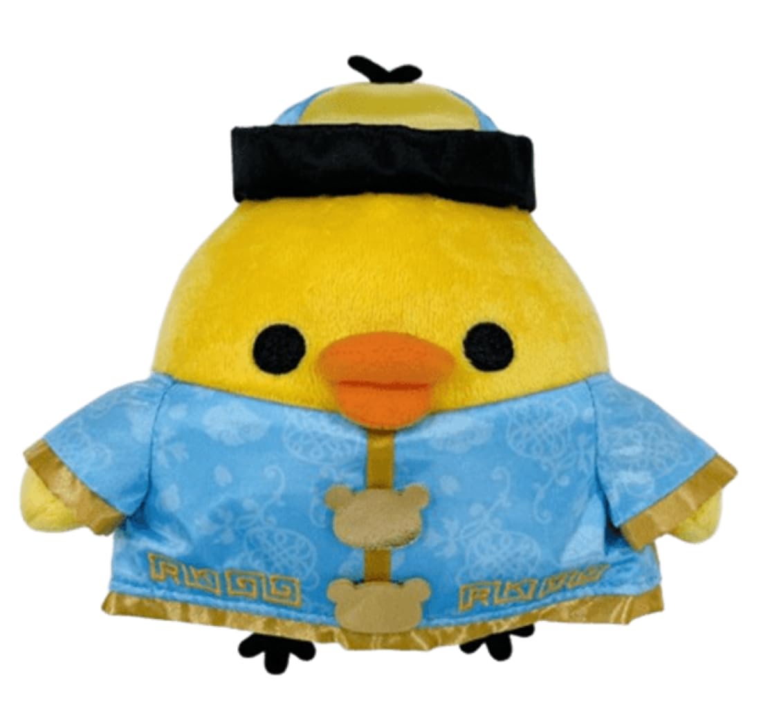 

Rilakkuma Chinese Collected мягкая игрушка китайский костюм мягкая игрушка высота 140 мм MO88101 [San-X] Девиз! Ряд! (Кииройтори) Прибл.