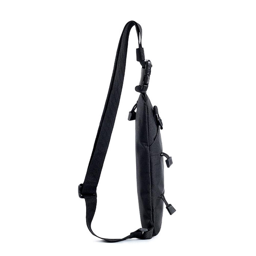 Men's Outdoor Tactical Crossbody Chest Bag: Multifunctional, Anti-Theft, Single Shoulder Holster