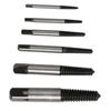 5Pcs Carbon Steel Screw Extractors Broken Damaged Stud Bolt Remover Repair Tool