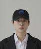 Seuteijial Signature Sun Logo Washed Ball Cap [Black]