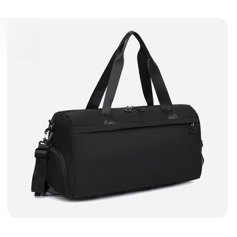 

Large Capacity Hand-held Travel Bag with Shoe Storage Can Hold Yoga Mat Yoga Bag чёрный