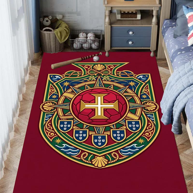 Heritage Royal Emblem carpet printing Living room and bedroom mats Doormat Office chair cushion Bathroom mat