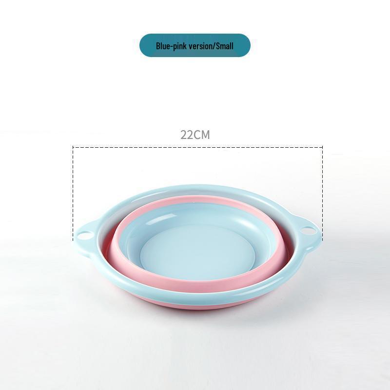 Portable Folding Washbasin for Dorms, Baby, Travel & Laundry