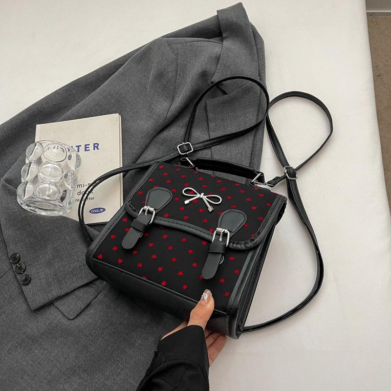 

Простая повседневная женская сумка на два плеча в стиле ретро 2024 года, новая модная и красивая сумка для поездок на работу, многофункциональный рюкзак небольшого размера