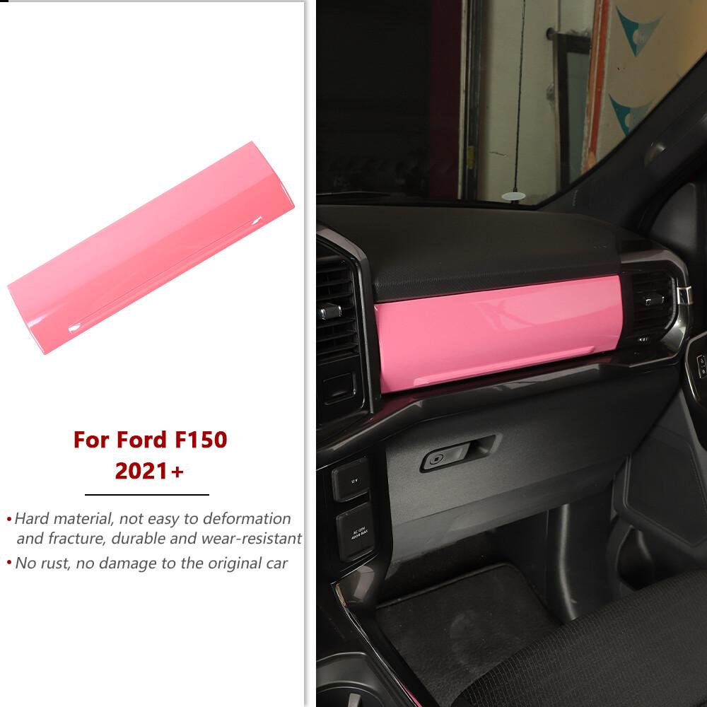 Passenger Side Dashboard Co-pilot Panel Trim Cover For Ford F150 - Pink