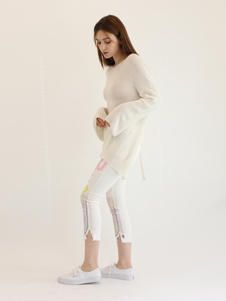 BLAHBANG Whole Garment Sexy Back (White)