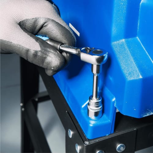 HAZET 953SPC 47-Piece Socket Wrench Set with 1/4" and 1/2" Ratchets, Chrome Vanadium Steel, for Automotive Repair, Mechanics, and Professional DIY. In