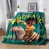 1pc, Antonio's Adventure: A Cozy Home Decor Gift Soft Flannel Blanket for Bedroom, Living Room, Travel, Camping, Car