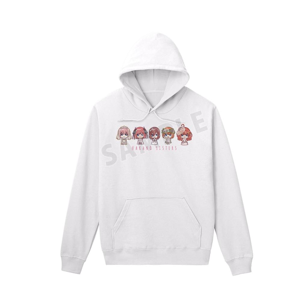 Quintessential Movie Wedding Version XXL Size "The Quintuplets" Collection Hoodie, Men's,
