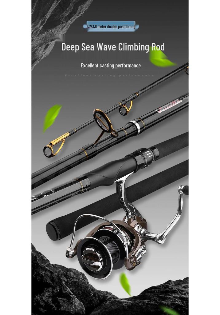 Wave Climbing Deep Sea Tuna & Giant Fish Cast Rod