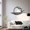Metal Wall Art Sunrise Seagulls Summer Sunset Home Decor Modern Gift