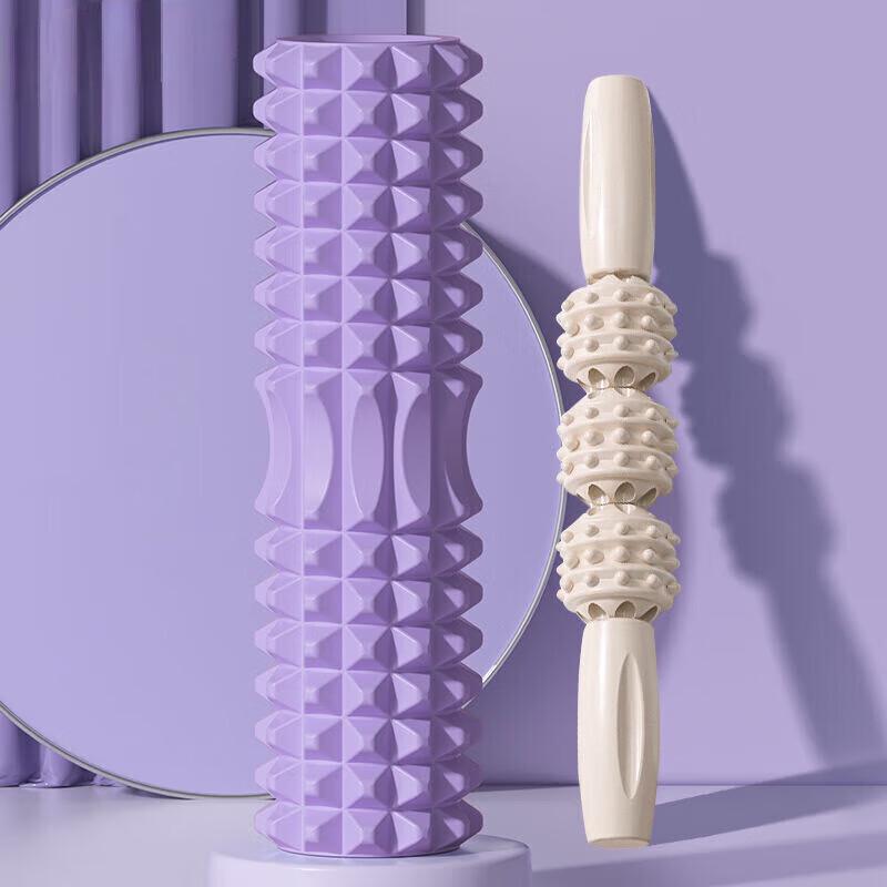 Fascia Foam Roller & Massage Stick Set
