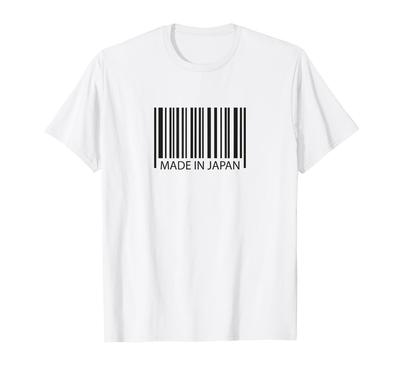 Country of Country of Japan Origin Japan. Barcode. Origin T-shirt