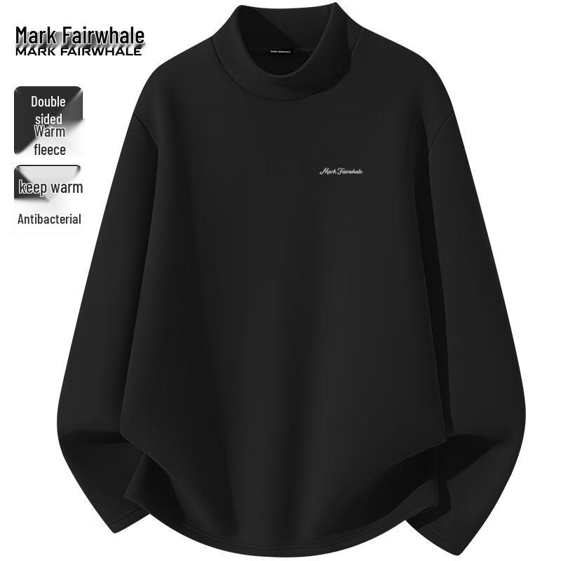 Mark Fairwhale Men s Double-Sided Thermal Fleece Long-Sleeve T-Shirt L