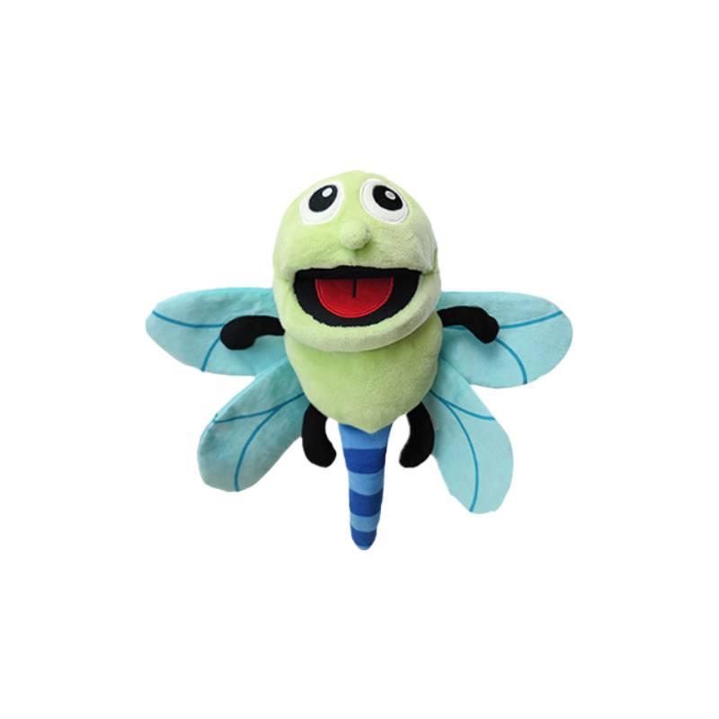 Insect Ventriloquist Puppet Plush Toy For Children's Storytelling Caterpillar Shape Soft And Huggable