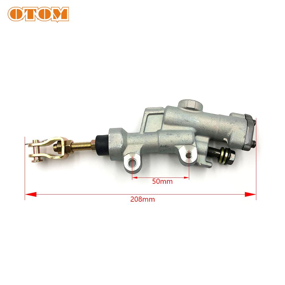 OTOM Motorcycle Rear Hydraulic Brake Master Cylinder Pump For YAMAHA Aprilia YZ WRF YZF-X MXV RXV SXV 125 250 450 550 AP9100475