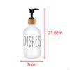 Liquid Bottle Soap Dispenser Manual Refillable Shampoo Lotion for