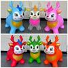 Bouncing Horse Inflatable Deer Toy for Kids - Cute, Safe, Thickened PVC Design