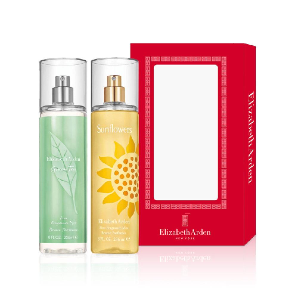 Elizabeth Arden [2pack] Green Tea Body Mist 236ml + Sunflower Body Mist 236ml FREE