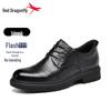 Red Dragonfly Herren Leder Derby Schuhe – Echtes Leder für formelle Geschäftsanlässe & Hochzeiten