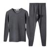 Septwolves Men's Winter Thickened Silk Blend Thermal Underwear Set