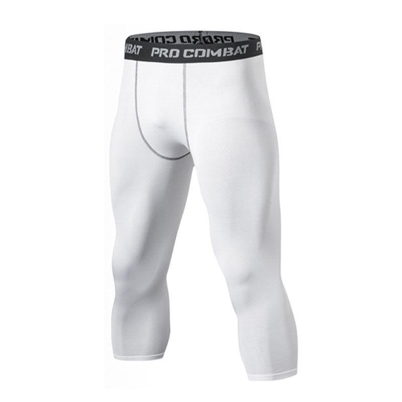 

Мужские компрессионные тайтсы 7/8 для бега и йоги с быстрым высыханием Medium