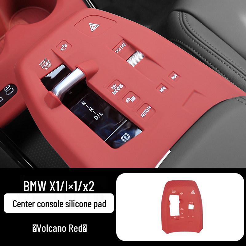BMW New X1 25 Model Silicone Center Console & Gear Shift Protective Cover Dashboard Pad