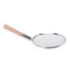 Skimmer Spoon Stainless Steel Fine Mesh Food Strainer Filter Spoon with Wooden Handle Multi Purpose for Home Kitchen