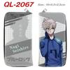 Blue Lock Anime Long Wallet Colorful Zipper Purse Handbag Card Holder Coin Bag Blue Lock Merchandise 1pcs