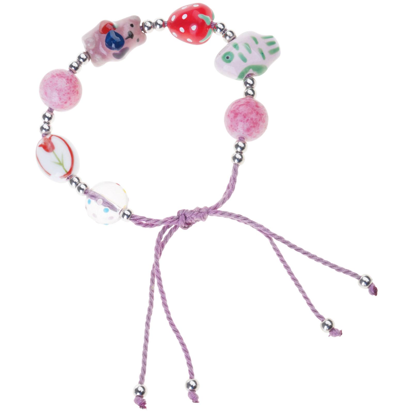 

Браслет ручной работы, плетеный вручную, с животными, винтажные украшения в стиле конфет для женщин, модный аксессуар для вечеринок, стильные наряды