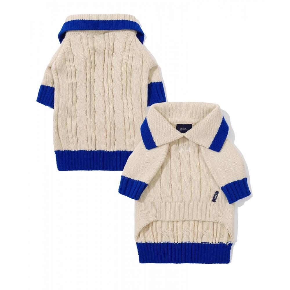 

YALE ONEMILE WEAR CABLE DOGGY KNIT IVORY