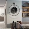 Luxury Silent Wall Clock: Modern, Stylish Timepiece for Living and Dining Rooms