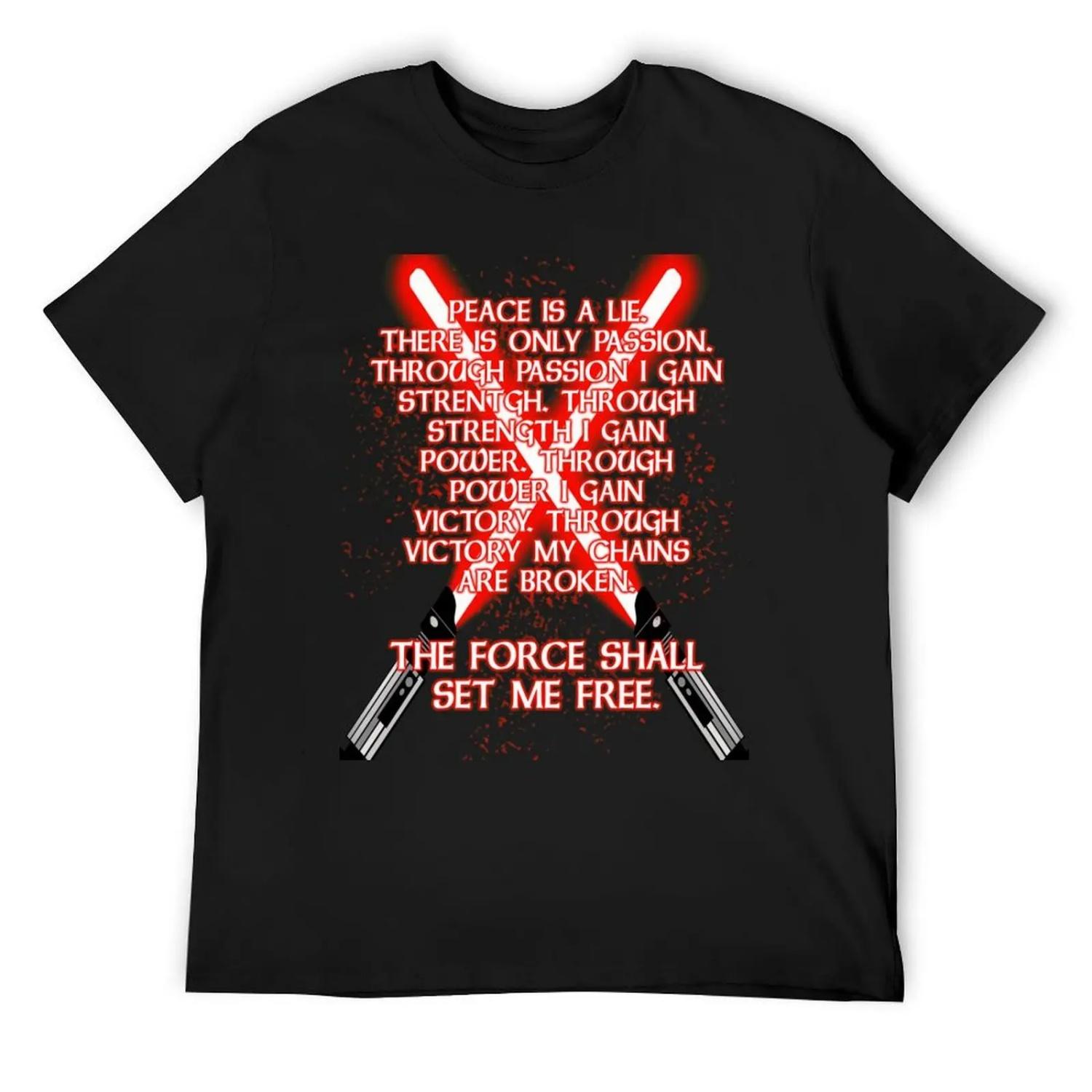 Sith Code T-Shirt luxury t-shirt affliction shirts kawaii clothes blanks men clothing XXXXXL чёрный