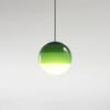 Nordic Gradient Colorful Pendant Light Glass Ball LED Hanging Lamp Dining Bedroom Restaurant Creative Balloon Suspension Fixture
