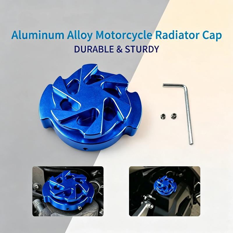 Motorcycle Gas Tank Cap Corrosion Resistant Aluminum Alloy Anti Rust Multi Colors Fit Most Motorbikes ATV Off Road Use