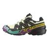 Salomon Speedcross 6 Gore-Tex Versatile Comfortable Running Shoes Men Sneakers White Black Purple 478798