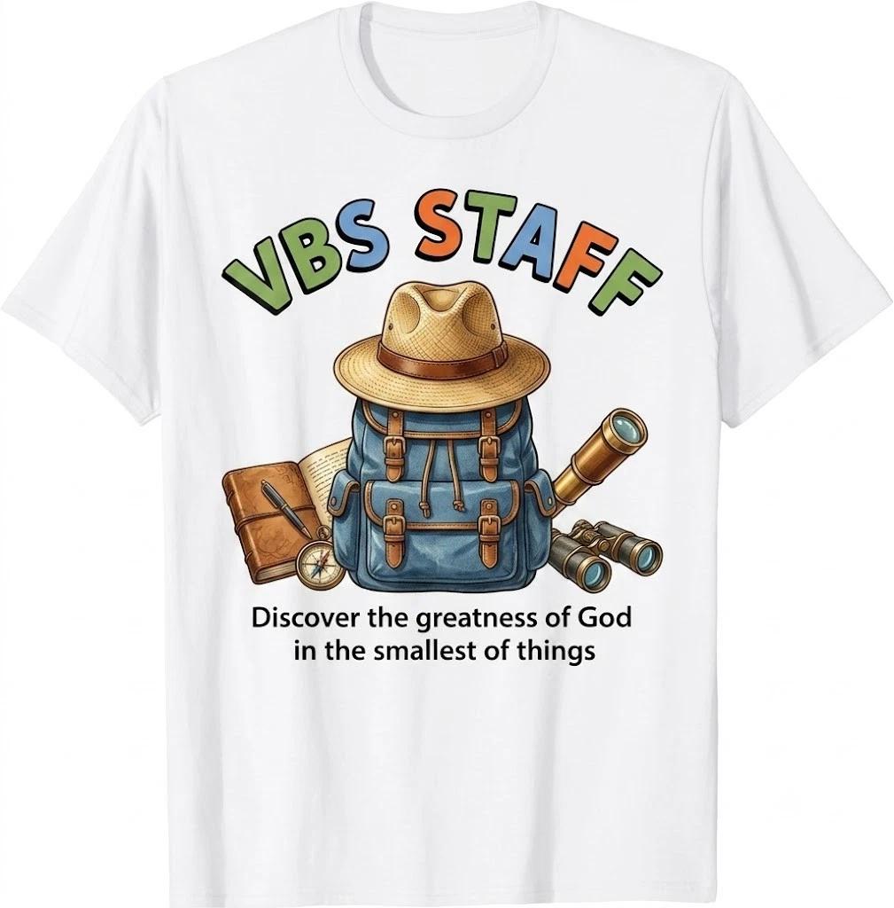 VBS Staff 2026 Adventure Magnified Smallest Insects VBS Team T-Shirt L