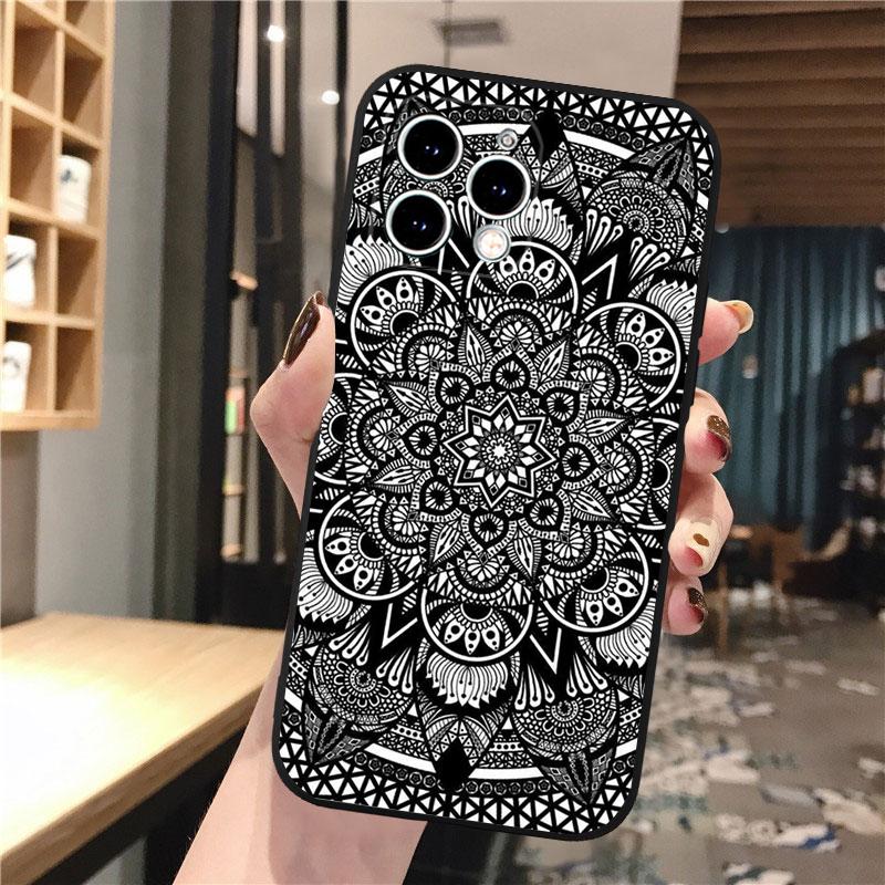 

Mandala Art Phone Case For iphone 17 Pro Max Air 16 15 14 13 Pro Max 15 16 Pro 15Plus iphone 14ProMax