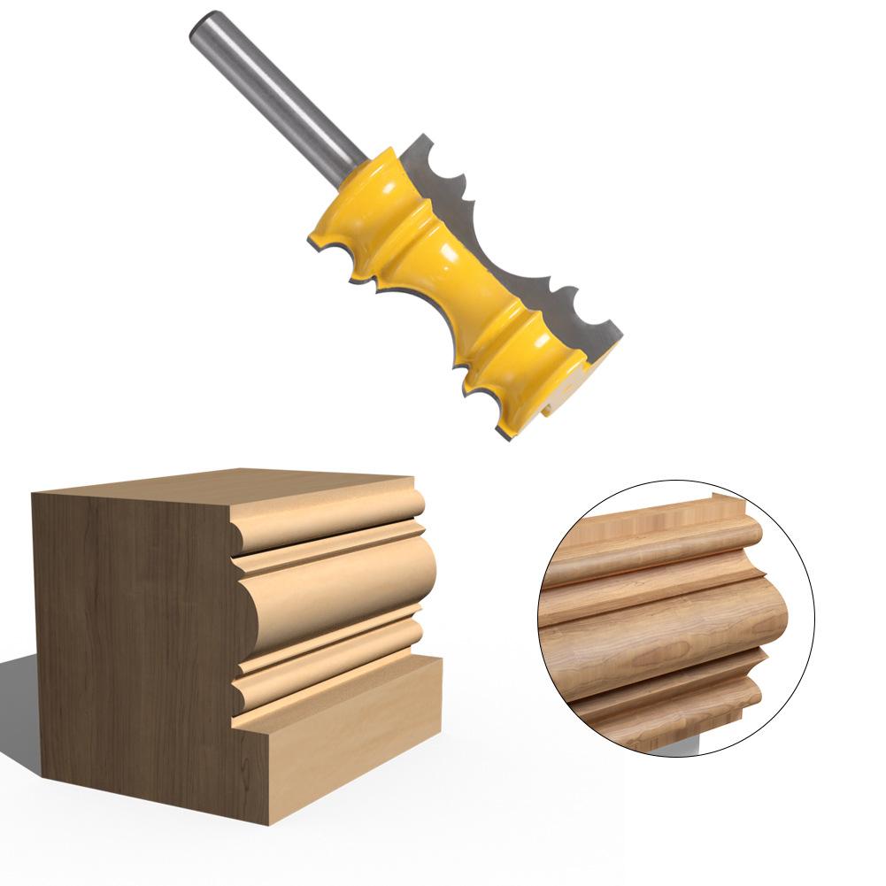 Noz Hartowanej Obrobki Frezowy 1/2 Trzpien8mm ze Stali dla Drewna Wykonany