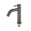 Grifo de Lavabo de Baño Moderno Minimalista de Acero Inoxidable con Monomando para Uso Doméstico