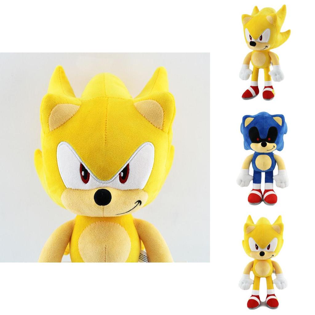 Păpuși de pluș Super Moi Sonic Shadow The Hedgehog de 30 cm Pentru Copii și Adulți
