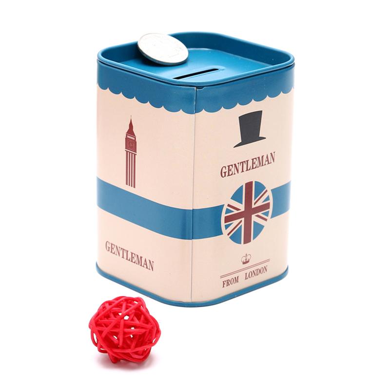 1 шт Мультяшная жестяная банка для хранения контейнер для обработки лезвий безопасной бритвы парикмахерская квадратная коробка для хранения 555₽