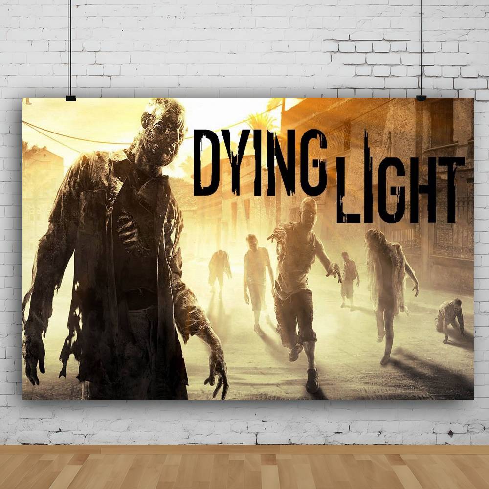Dying Light Anime Photography Backdrop Printing Backdrop Poster Party Background Cloth Pool Printing Backdrop