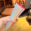 Heart-shaped Reusable Silicone Chopsticks