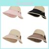 Summer Sun Hat For Women Large Brim Sunshade Cap With Adjustable Chin Strap